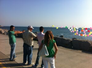 foto schieten aan de Zee van Marmara